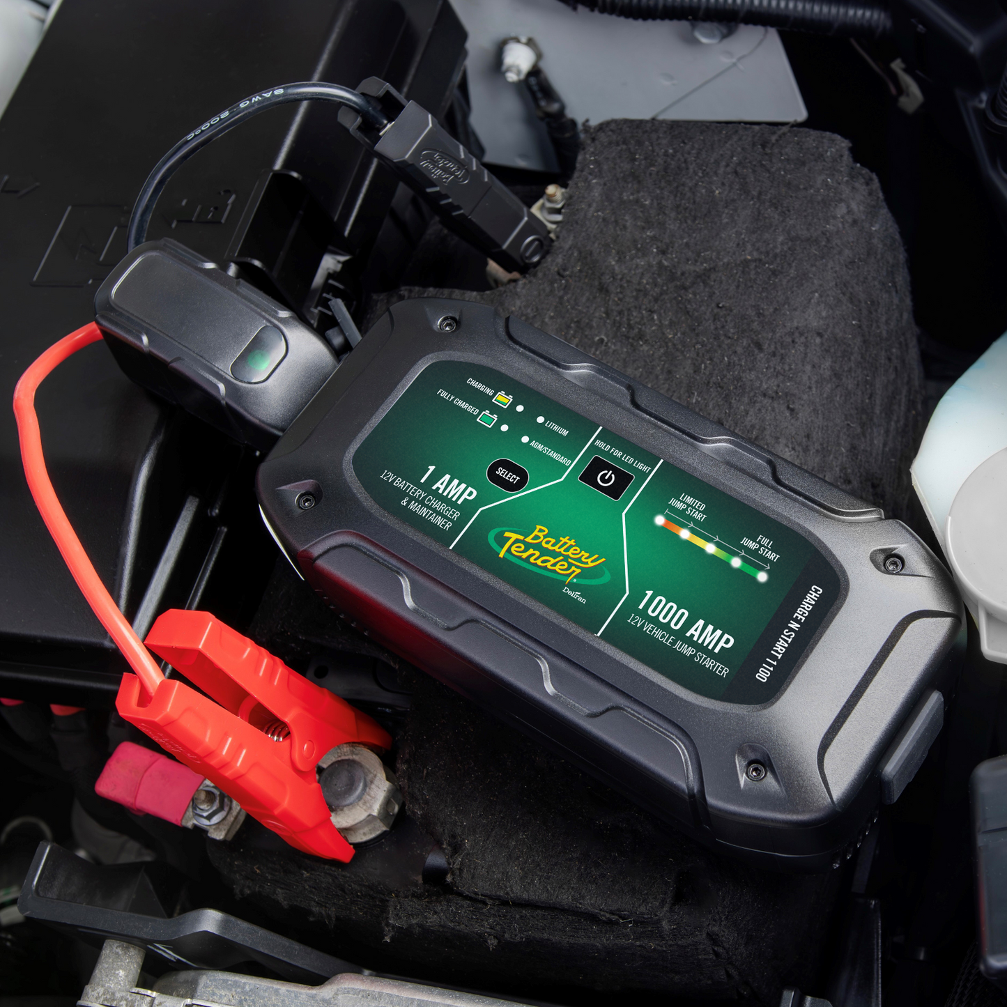 Charge N Start 1100 1 AMP Battery Charger & 1000 AMP Jump Starter