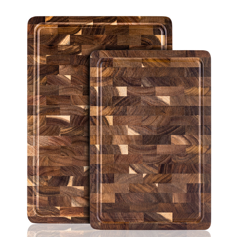 Personalized Handmade Walnut Checkered Cutting Boad