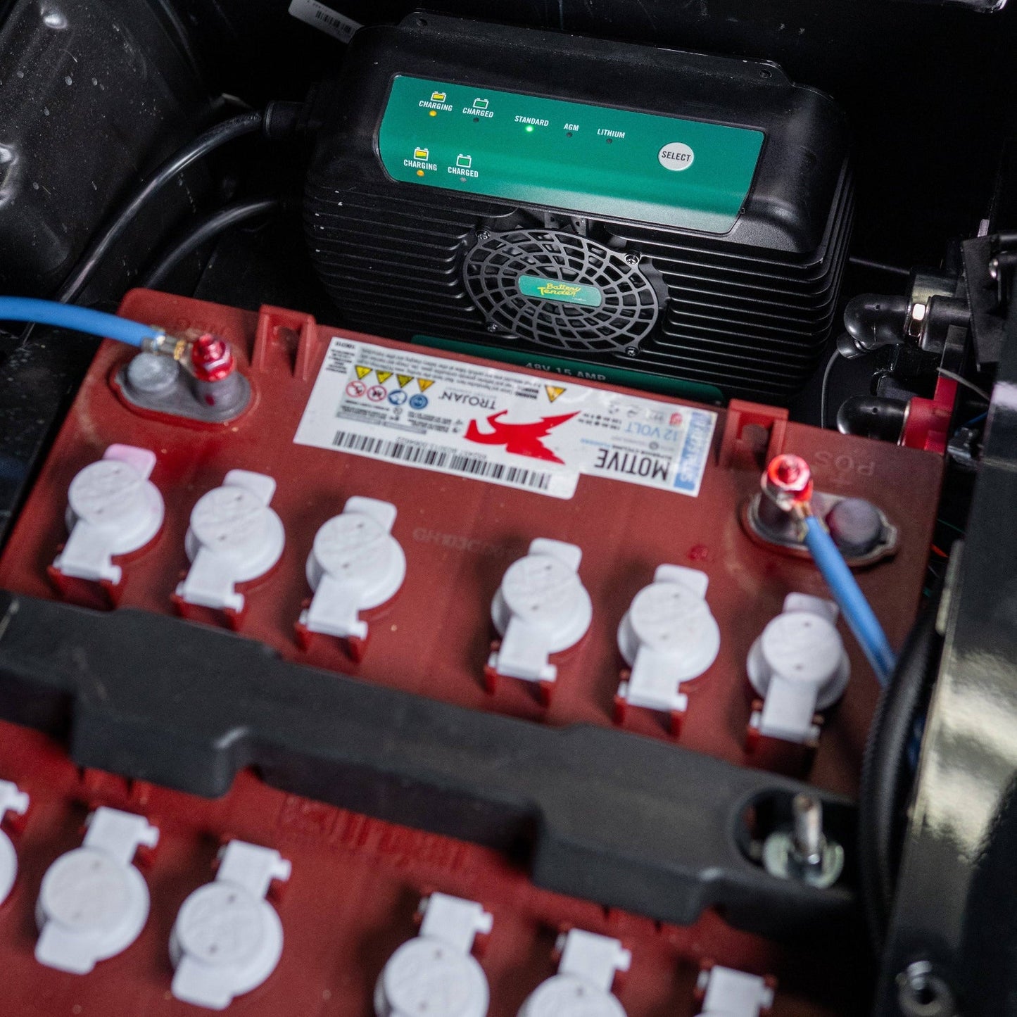 PowerPlus 48V 15 AMP Battery Charger and Maintainer