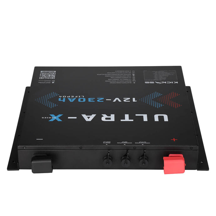 KickAss Ultra-X 12V 230Ah Smart Lithium Slimline Battery